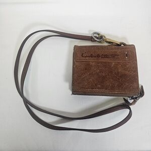 Contact Brown Leather Wallet